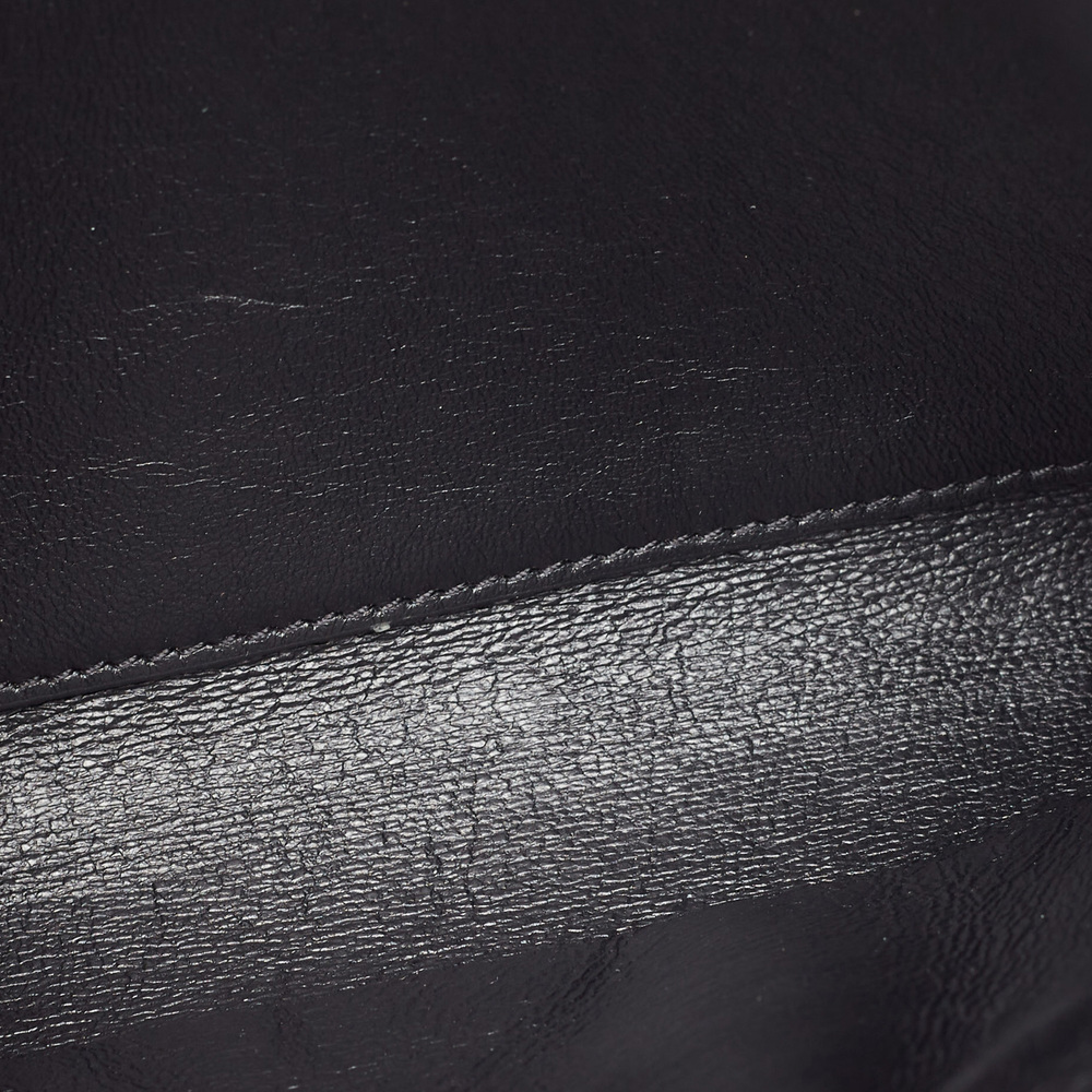 BALENCIAGA Black Leather Neo Classic Small Pouch - Picture 7 of 8